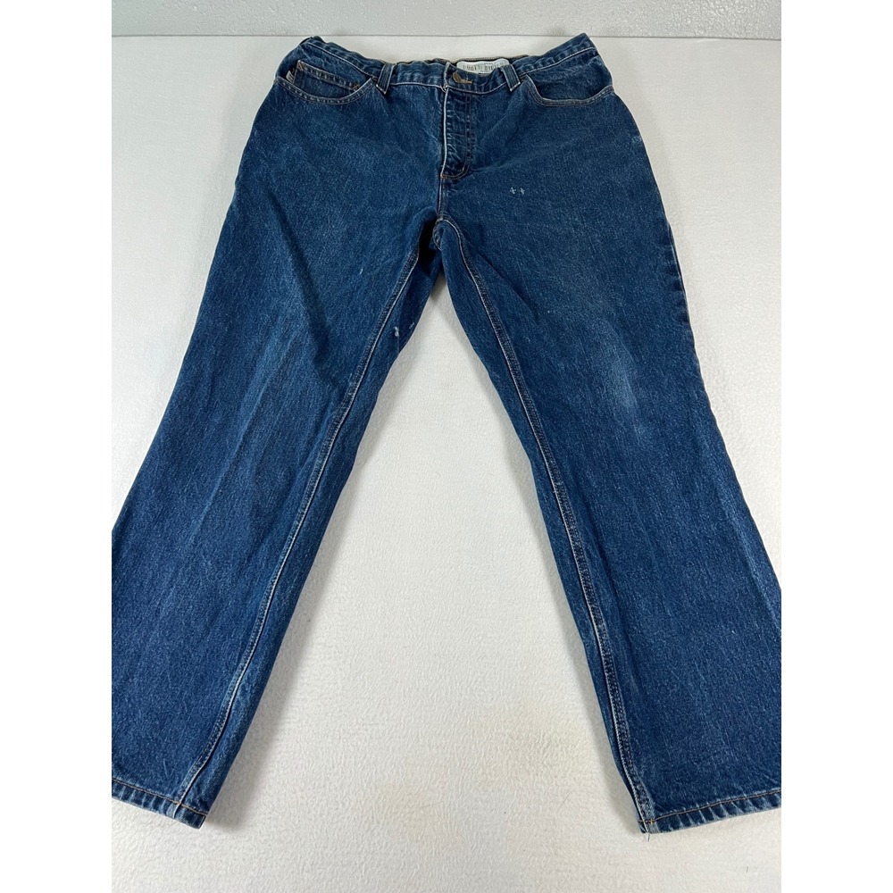 Carhartt FR Jeans Mens 36x30 Blue Good Flame Resistant Relaxed Straight Denim